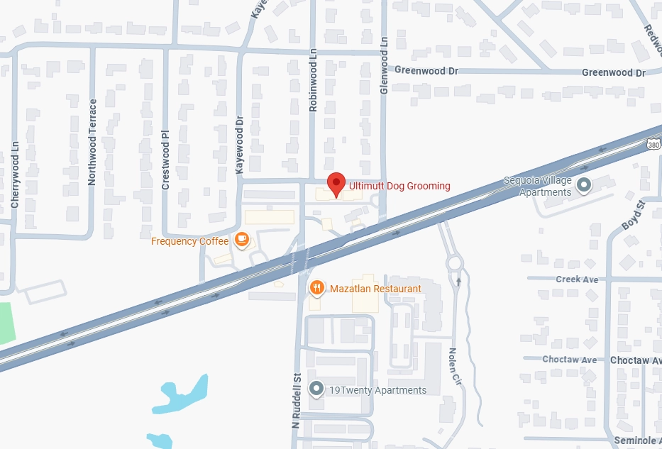 UltiMutt Grooming Location Map